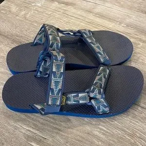 Teva | Shoes | New Mens Teva Universal Slide Mosaic Blue  display picture 1